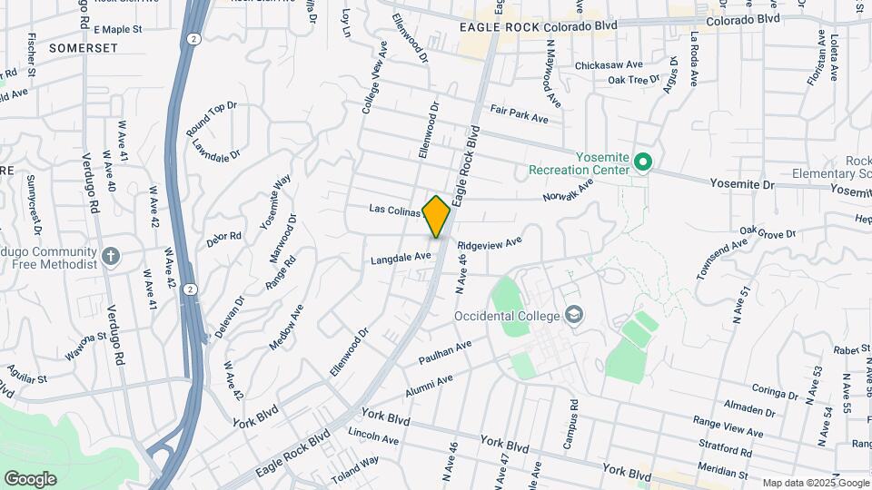 4713 Eagle Rock Blvd Map and Location Details