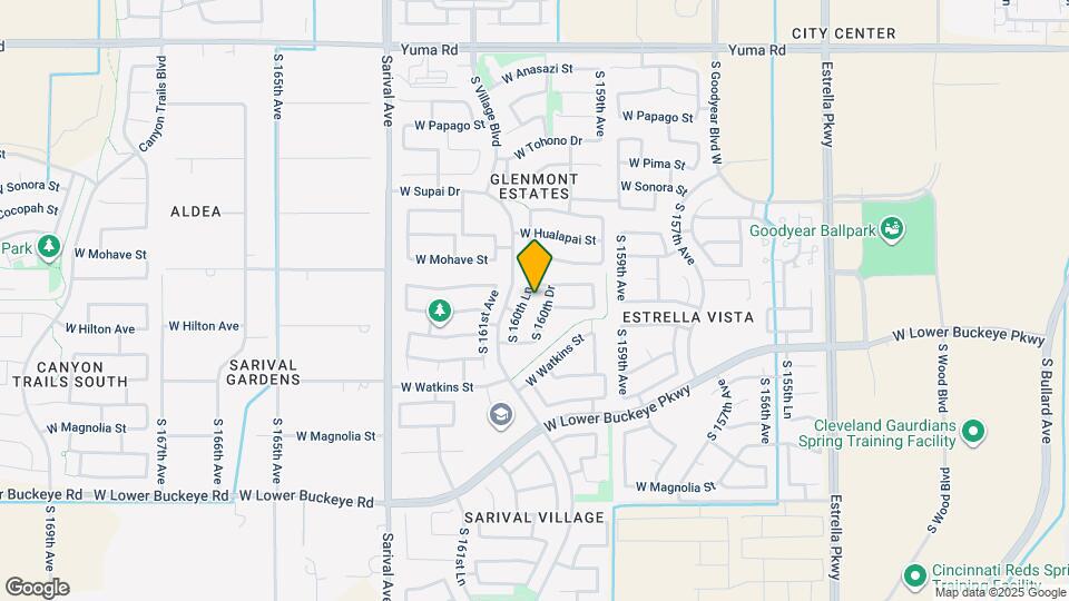 2047 S 160th Ln Mapa y Detalles de la Ubicación