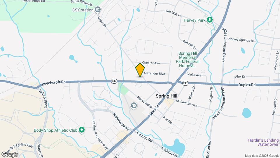 350 Beechcroft Rd Map and Location Details