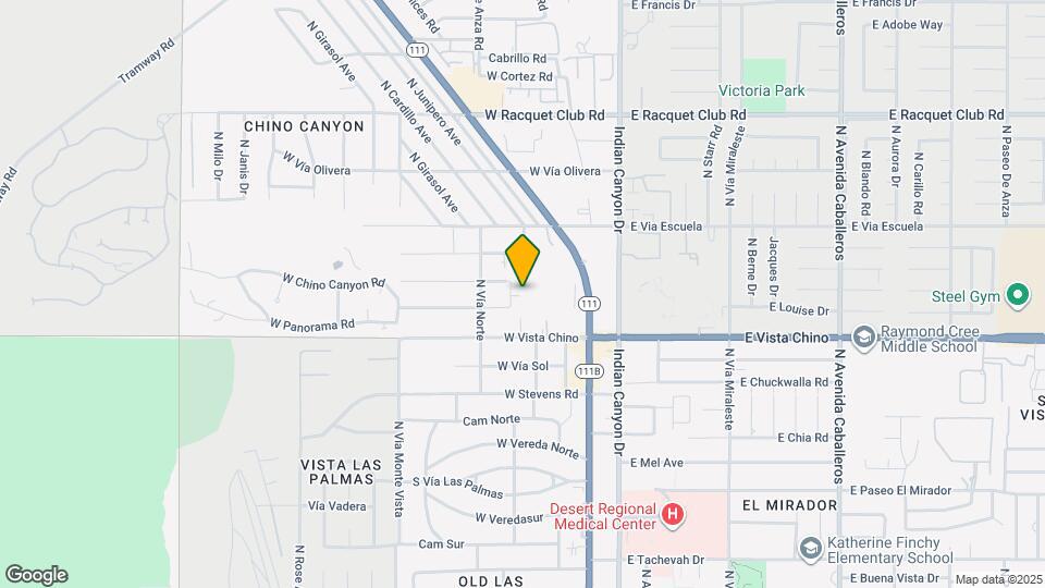 1830 N Mira Loma Way Map and Location Details