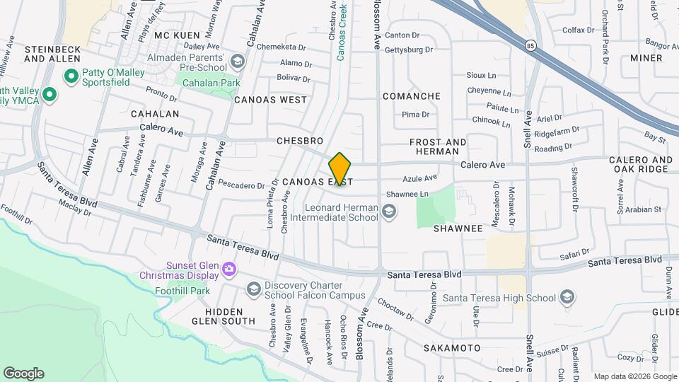 743 Shawnee Ln Mapa y Detalles de la Ubicación