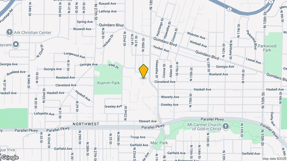 2409 N 20th St Map and Location Details
