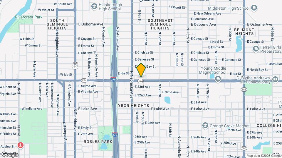 916 E M.L.K. Jr Blvd, Unit APT 2 Map and Location Details
