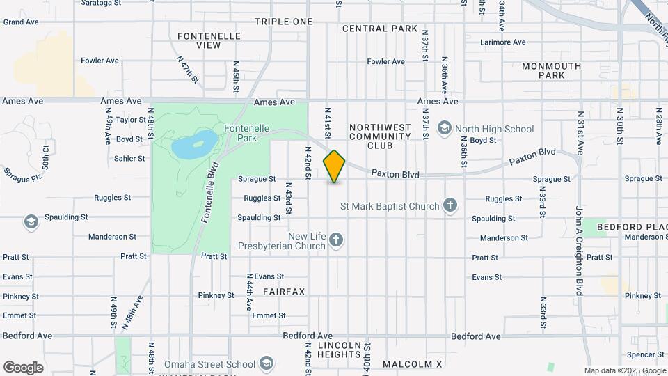 3947 N 41st St Map and Location Details