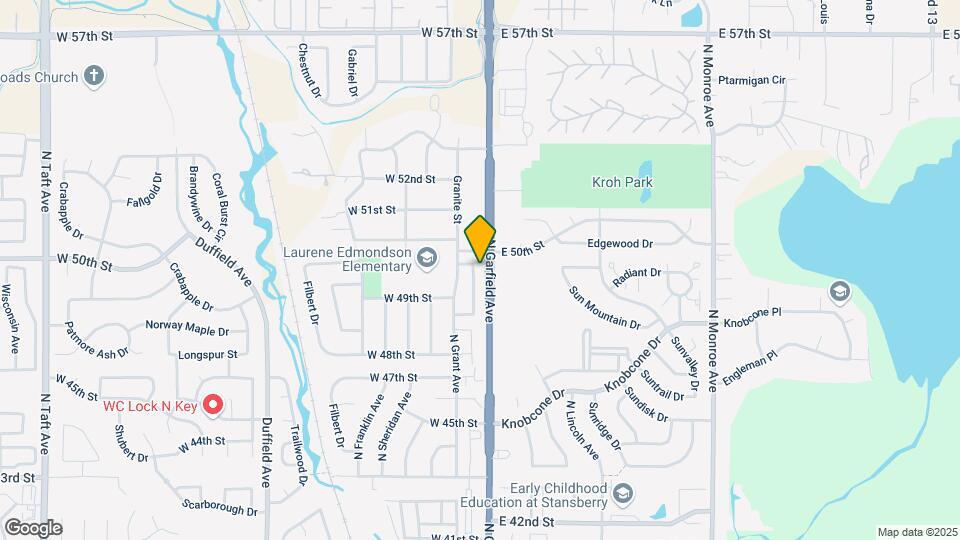 4956 Basswood Dr Map and Location Details