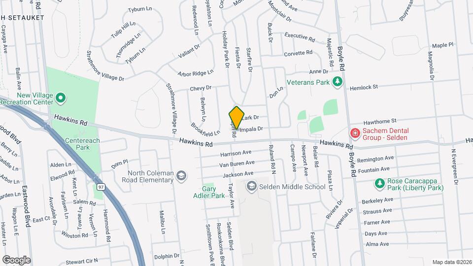 20 Impala Dr, Unit Cozy 1 Bedroom Apartment Map and Location Details