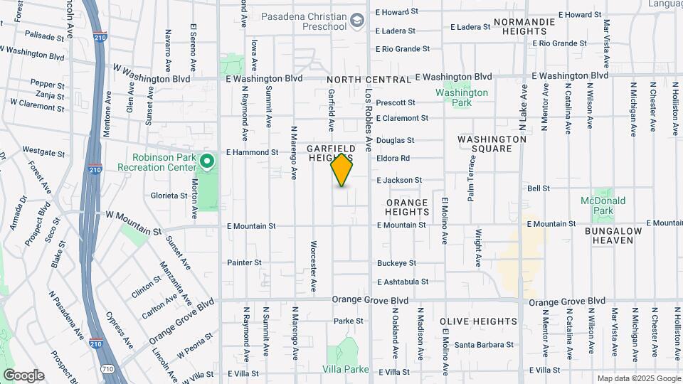 351-361 Adena St Map and Location Details