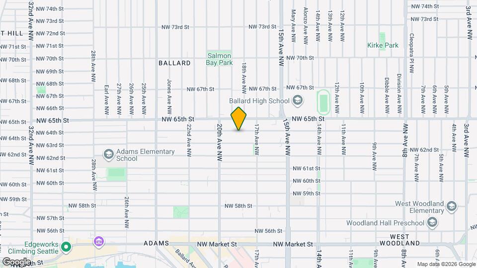 1737 NW 64th St Map and Location Details
