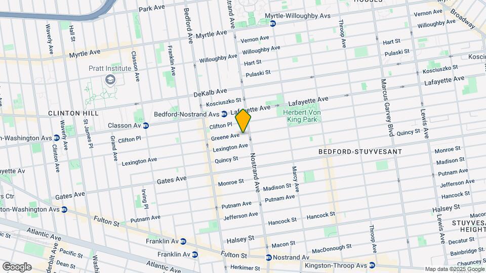 480 Greene Ave Mapa y Detalles de la Ubicación