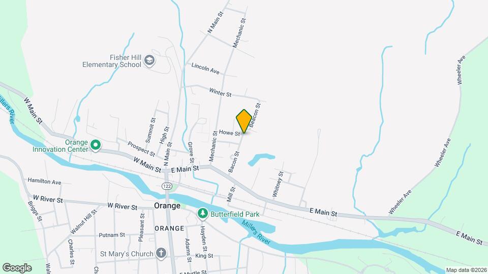 74 Bacon St Map and Location Details