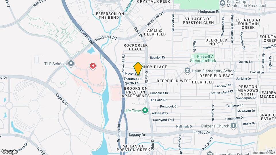 4709 Thorntree Dr Map and Location Details