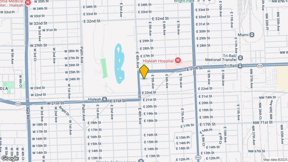 434-442 E 24th St Mapa y Detalles de la Ubicación