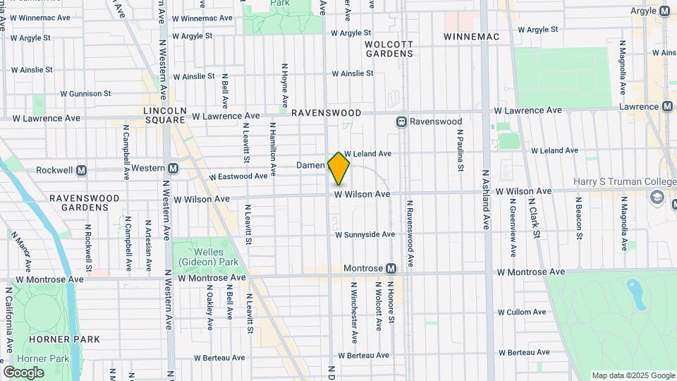 1958 W Wilson Ave Mapa y Detalles de la Ubicación