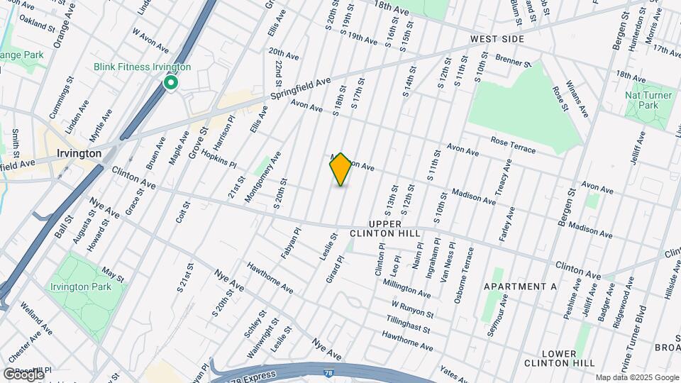 889 S 16th St Map and Location Details
