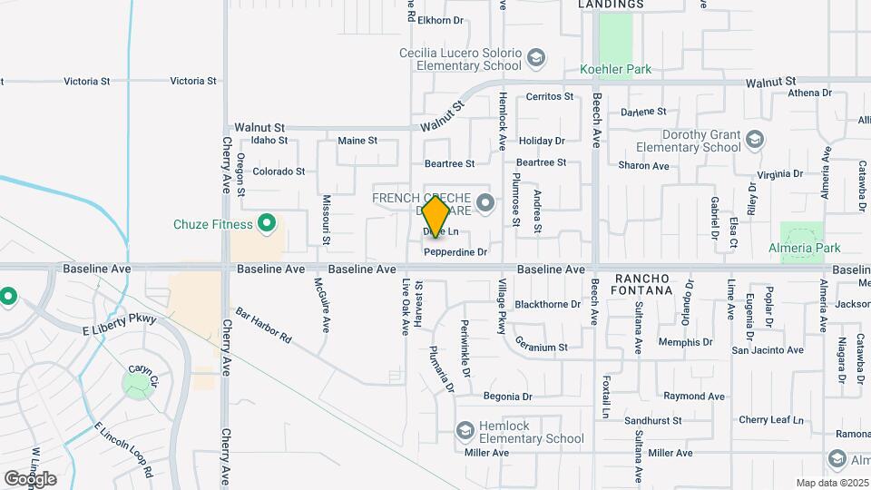 14964 Pepperdine Dr Map and Location Details