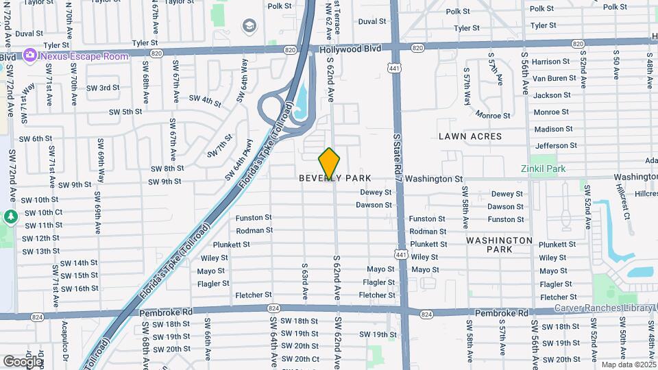 6200 Washington St Map and Location Details