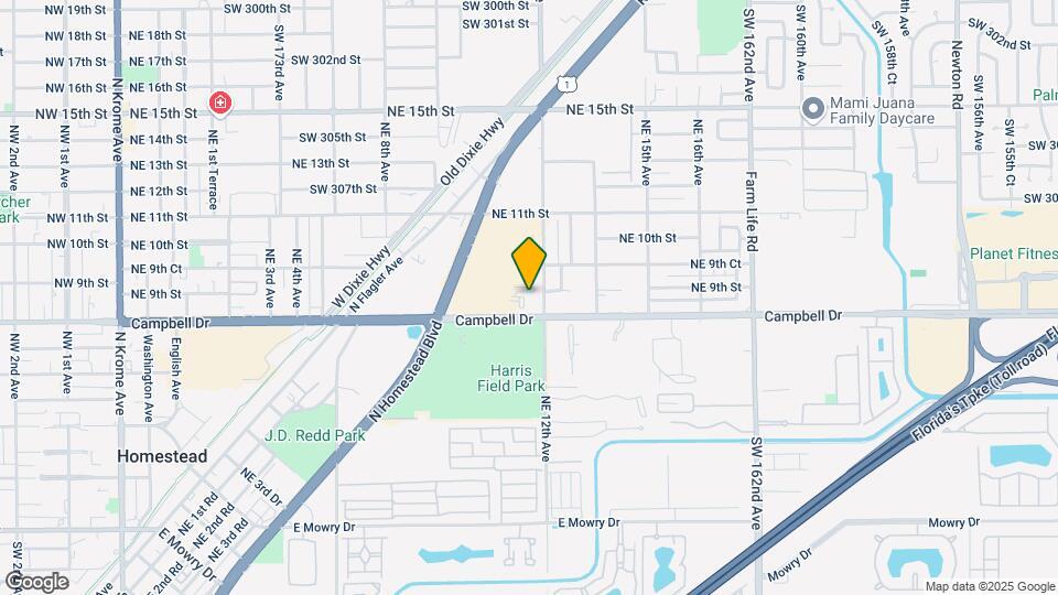 800 NE 12th Ave Map and Location Details