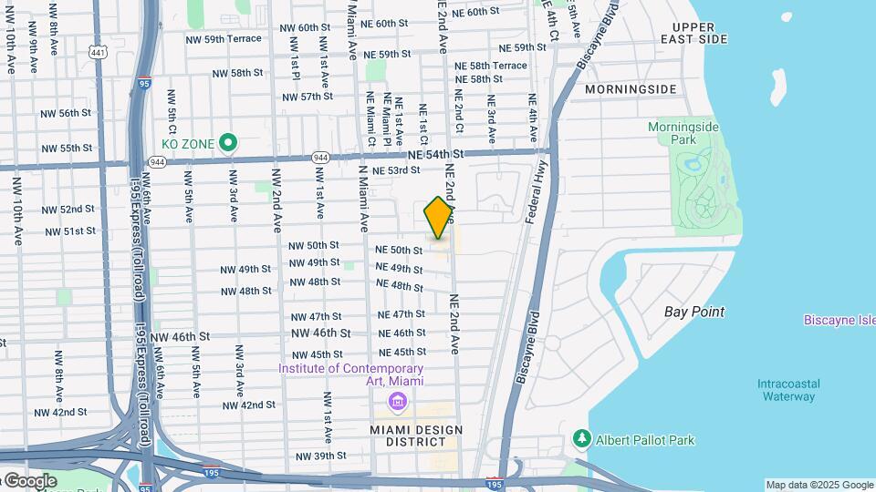 177 NE 50th St Mapa y Detalles de la Ubicación