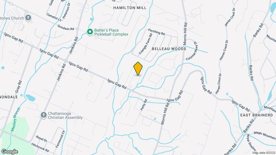 1915 Howell Mill Dr Map and Location Details