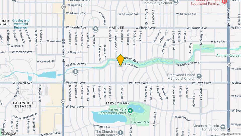1815 S Sunset Way Map and Location Details