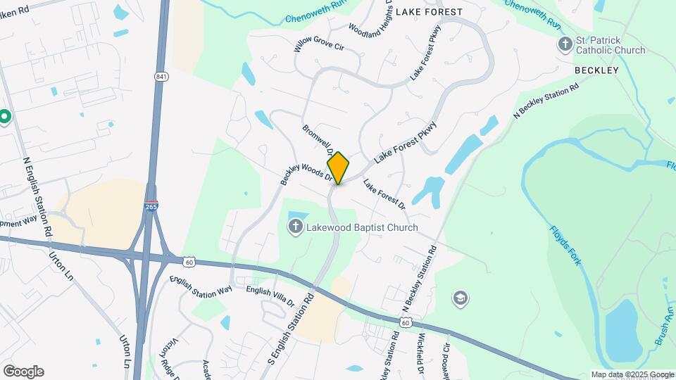 305 Lake Forest Pkwy Map and Location Details