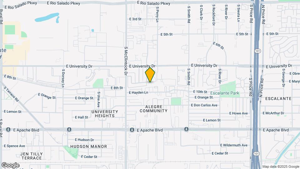 1861 E Kirkland Ln Map and Location Details