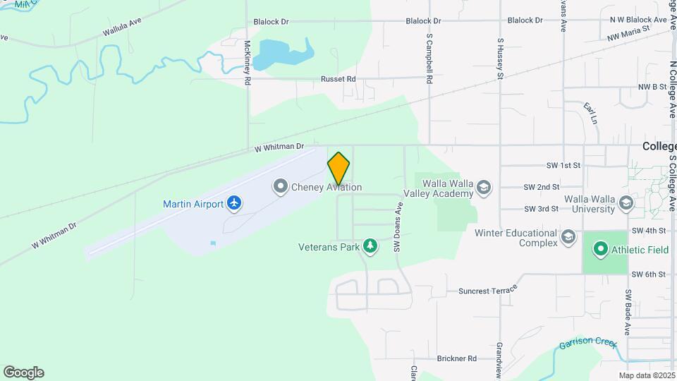 1330 Southwest Greeley Street Map and Location Details