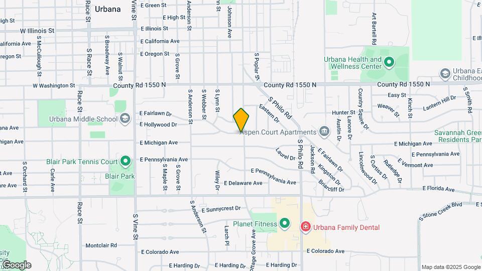1301 S Cottage Grove Ave Mapa y Detalles de la Ubicación