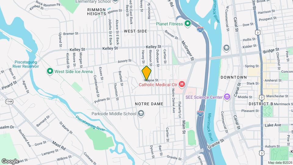 210 Wayne St, Unit 1 Mapa y Detalles de la Ubicación