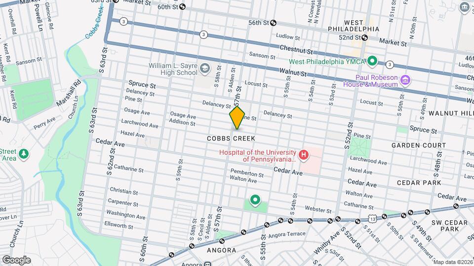 5652 Addison St Map and Location Details