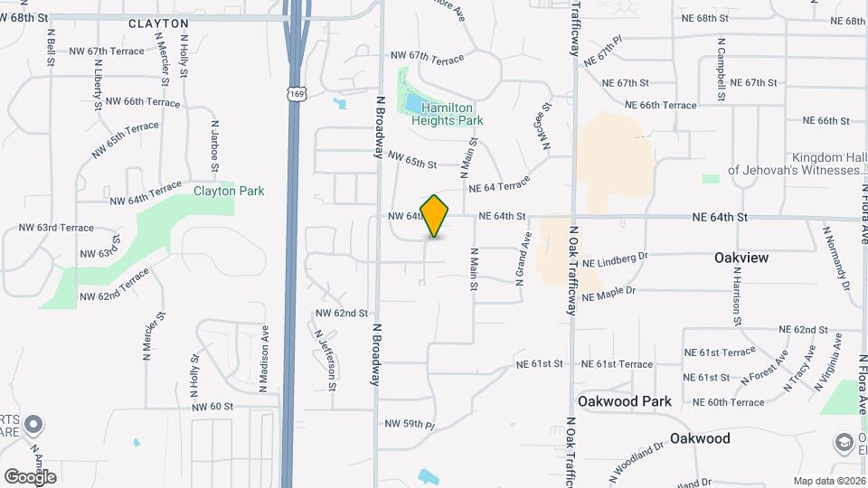 118 NW 63rd St Map and Location Details