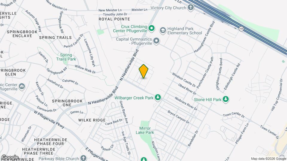 18321 Cumberland Gap St Map and Location Details