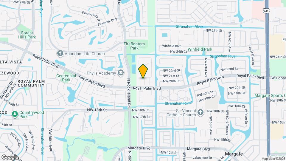 2031 NW 70th Ave Map and Location Details