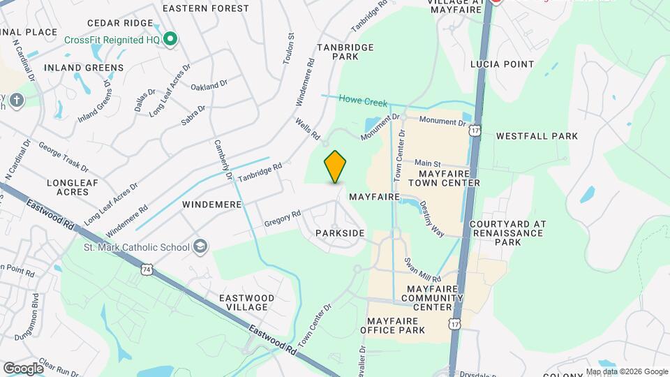 1004 Breedon Ct, Unit Carriage Apartment Mapa y Detalles de la Ubicación