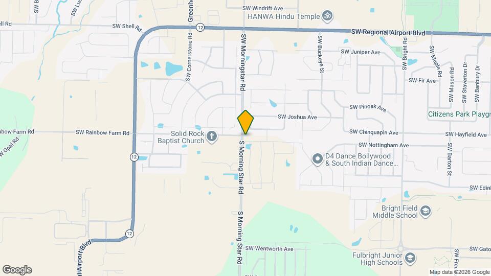 3306 SW Rosemont Ave Map and Location Details