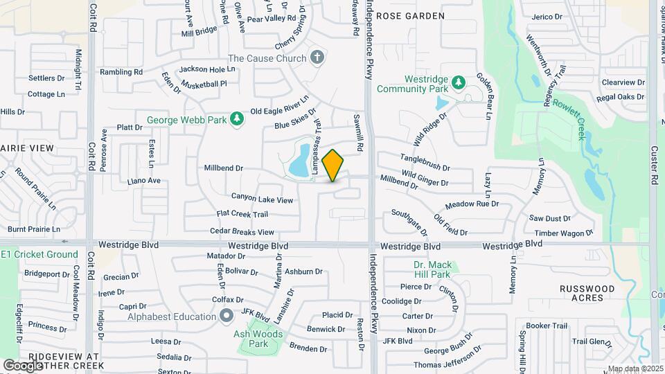 10124 Tanner Mill Dr Mapa y Detalles de la Ubicación