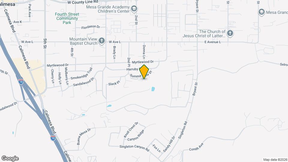 199 Summit View Dr Map and Location Details