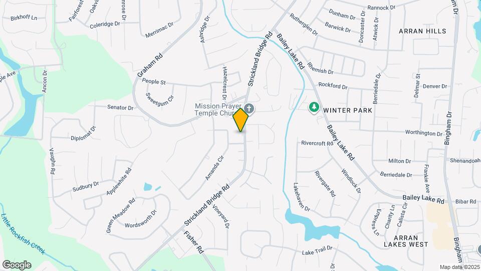 1628 Strickland Bridge Rd Map and Location Details