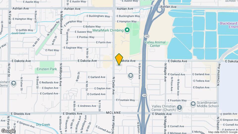 3762 N Cedar Ave Map and Location Details