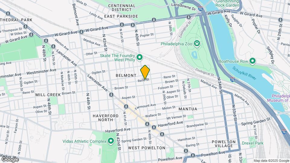 811 N 40th St, Unit 4 Map and Location Details