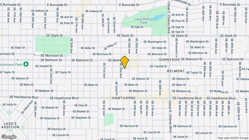 3331-3339 SE Taylor St Map and Location Details