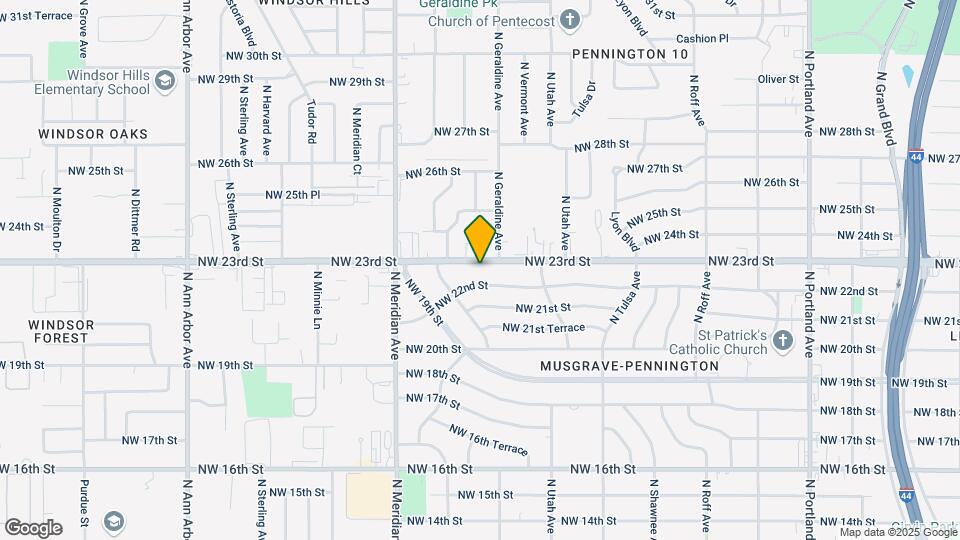 4308 NW 23rd St Map and Location Details