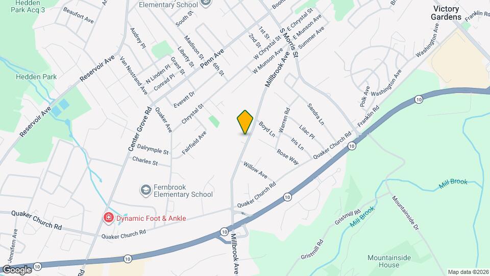 147 Millbrook Ave Mapa y Detalles de la Ubicación