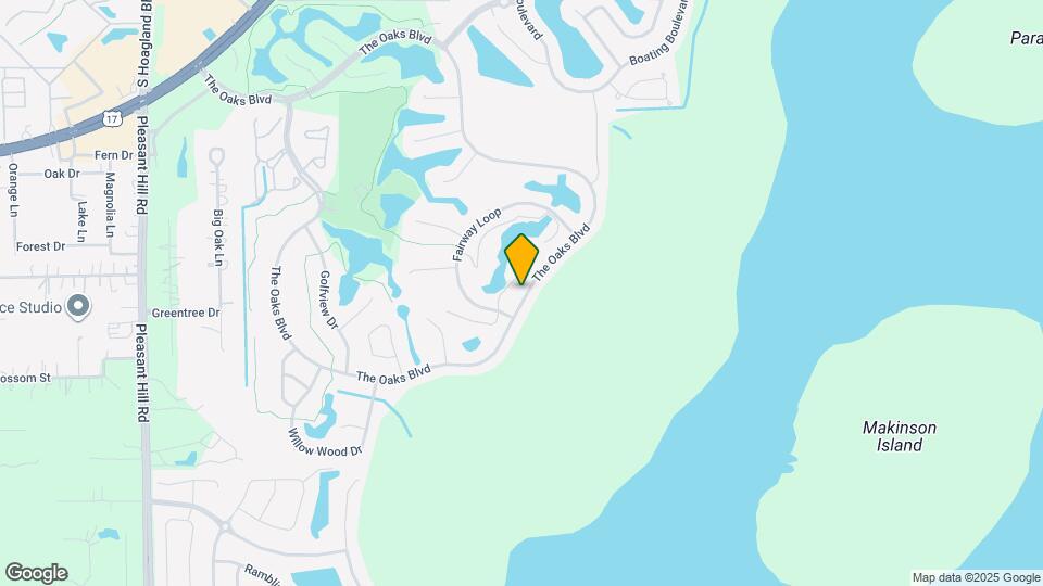 2096 The Oaks Blvd Map and Location Details