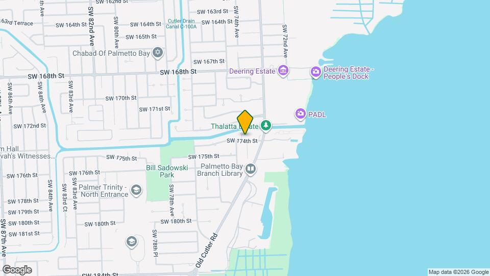 17341 SW 74th Ave Map and Location Details