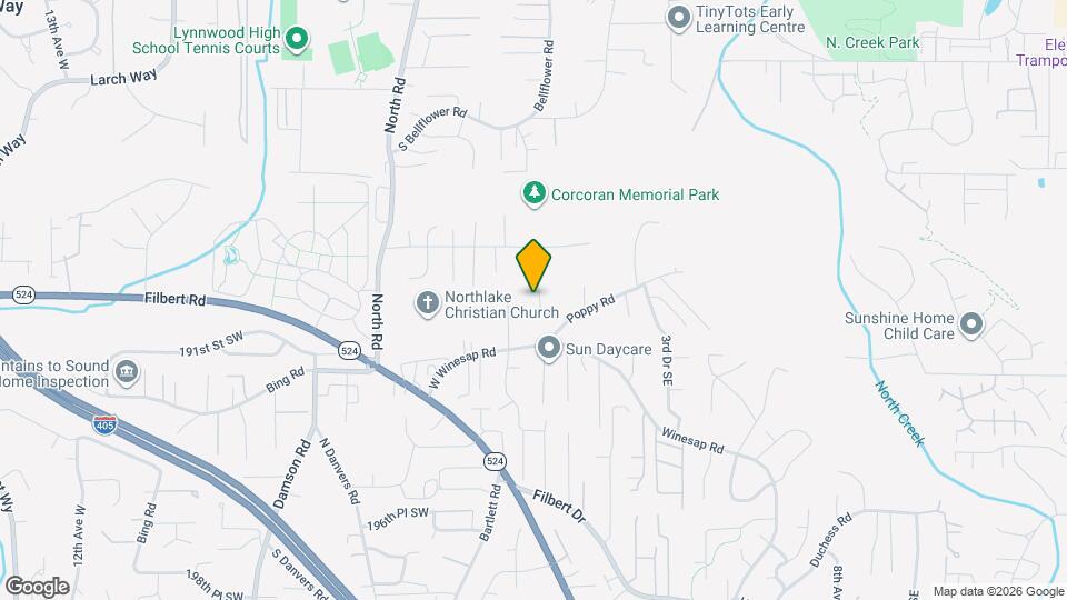 18932 1st Ave SE Map and Location Details