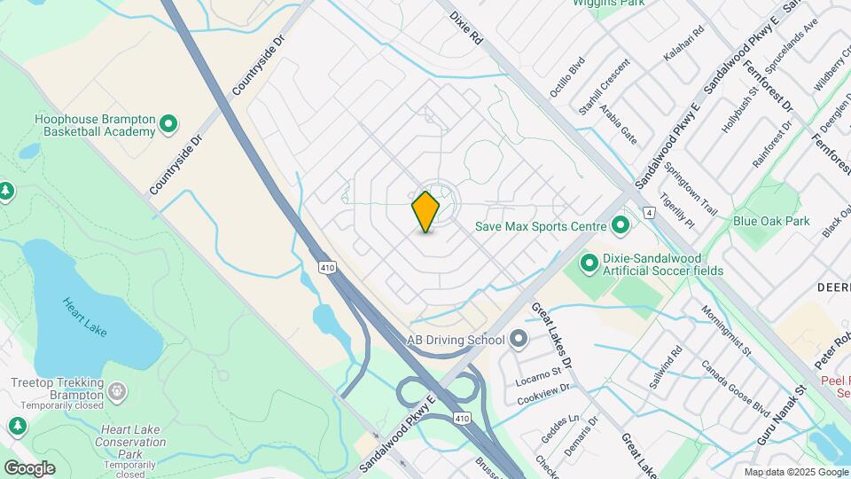 40 Via Rosedale Map and Location Details