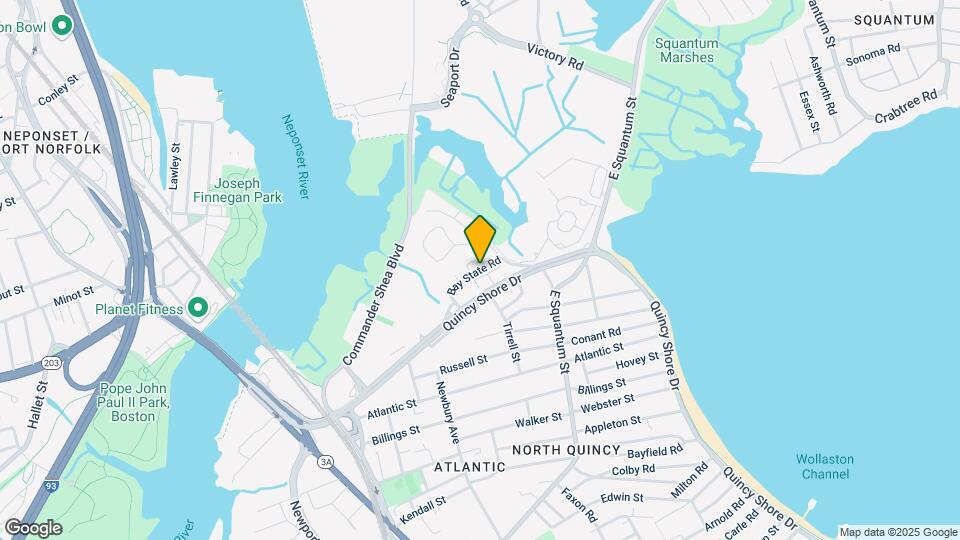 72 Bay State Rd Map and Location Details