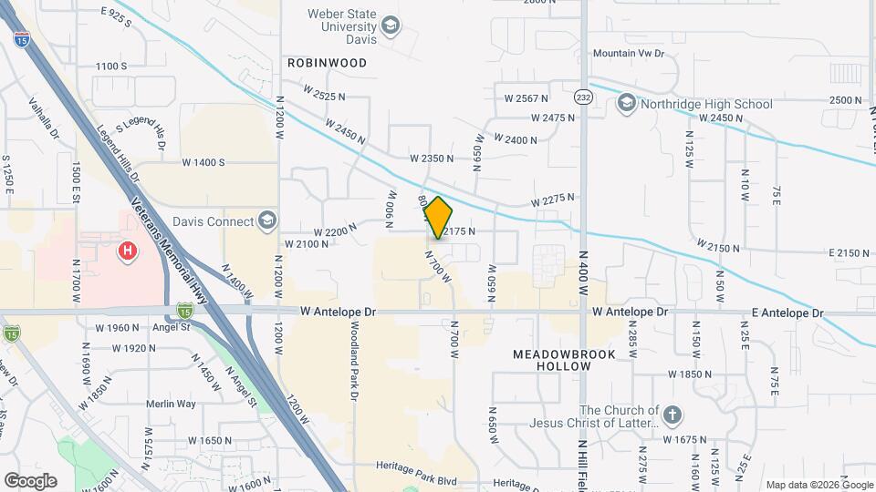 791 W 2150 N Mapa y Detalles de la Ubicación