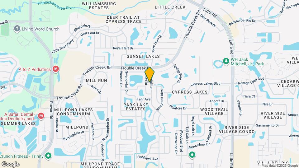 4715 Whitetail Ln Map and Location Details